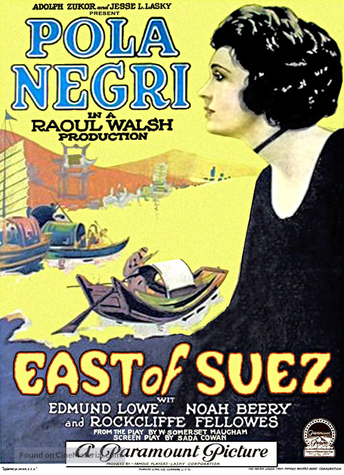 East of Suez - Movie Poster