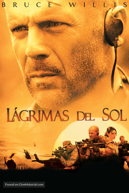 Tears of the Sun - Argentinian DVD movie cover