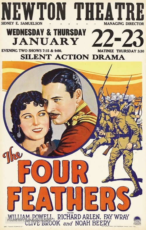 The Four Feathers - Movie Poster