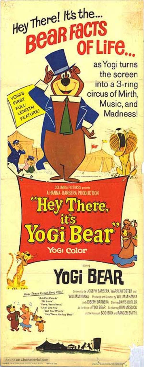 Hey There, It&#039;s Yogi Bear - Movie Poster