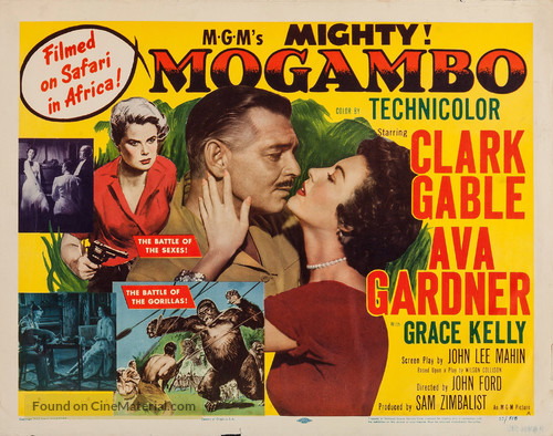 Mogambo - British Movie Poster