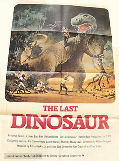 The Last Dinosaur - British Movie Poster