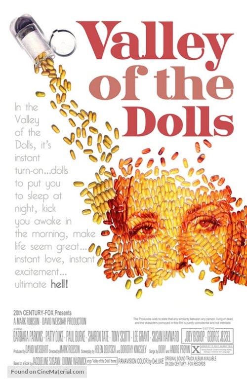 Valley of the Dolls - Movie Poster
