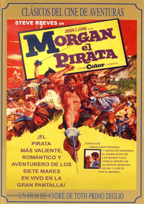 Morgan il pirata - Spanish DVD movie cover