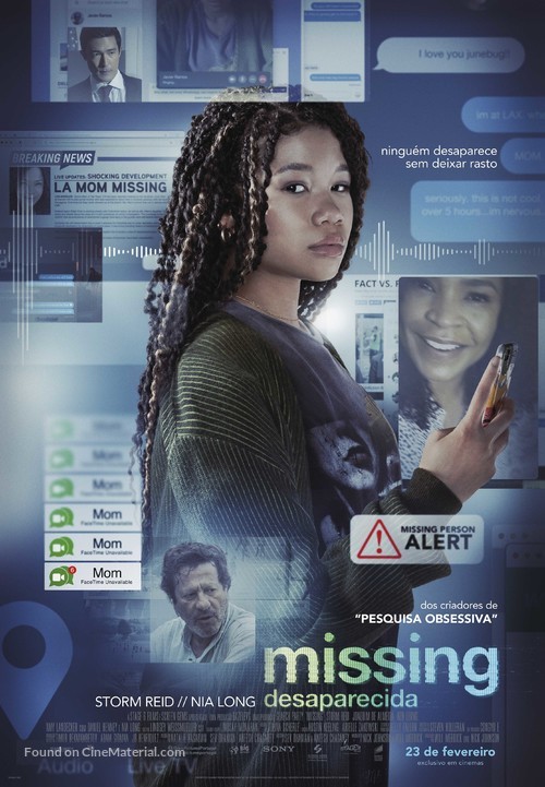 Missing - Portuguese Movie Poster