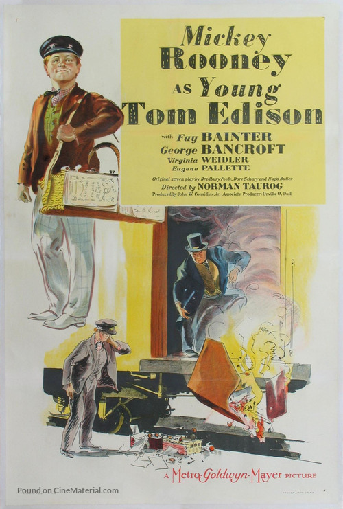 Young Tom Edison - Movie Poster