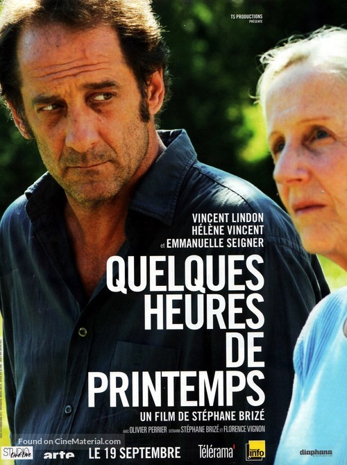 Quelques heures de printemps - French Movie Poster