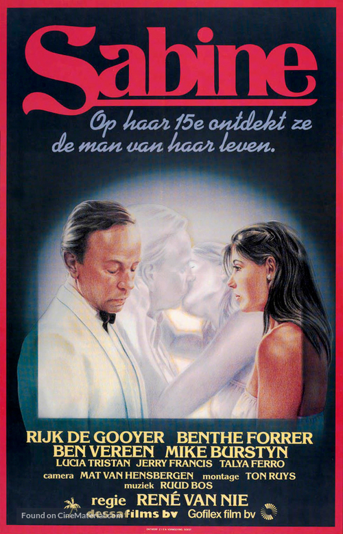 Sabine - Dutch Movie Poster