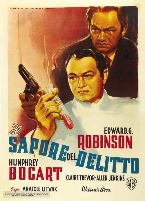 The Amazing Dr. Clitterhouse - Italian Movie Poster