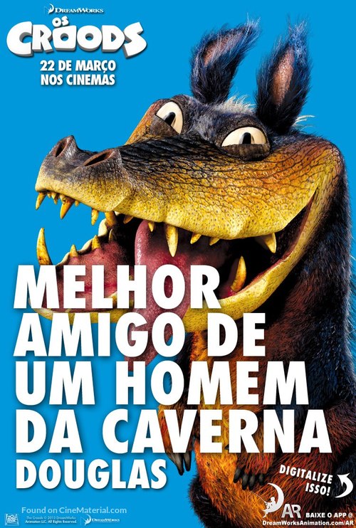 The Croods - Brazilian Movie Poster