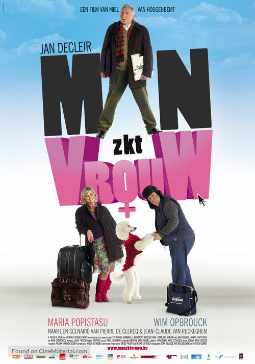 Man zkt vrouw - Belgian Movie Poster