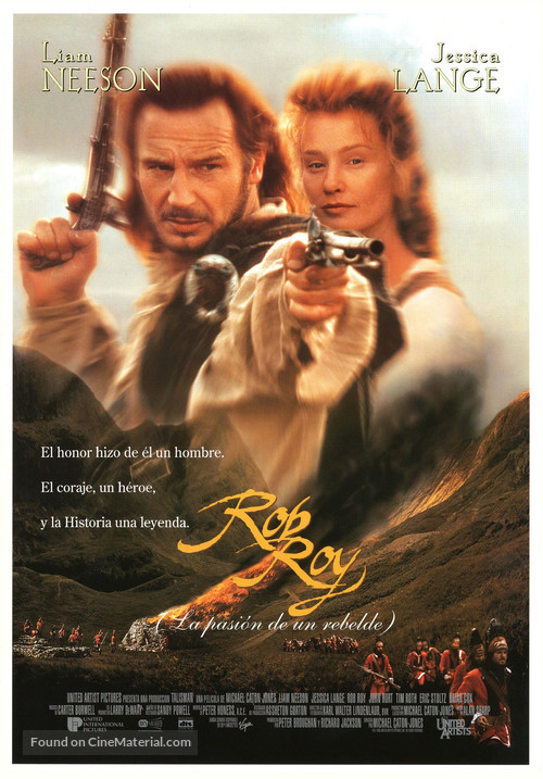 Rob Roy - Spanish Movie Poster