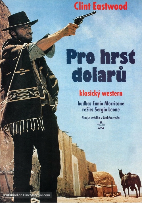 Per un pugno di dollari - Czech Movie Poster