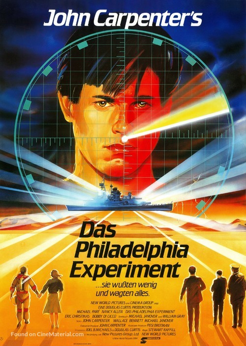 The Philadelphia Experiment - German Movie Poster