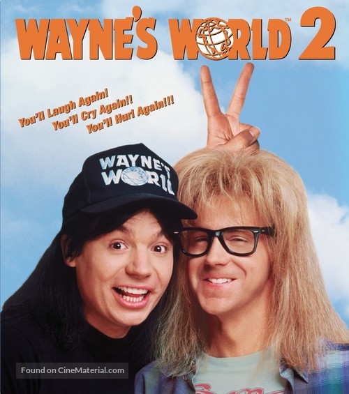 Wayne&#039;s World 2 - Blu-Ray movie cover