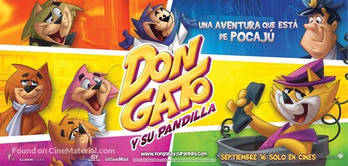 Don gato y su pandilla - Mexican Movie Poster