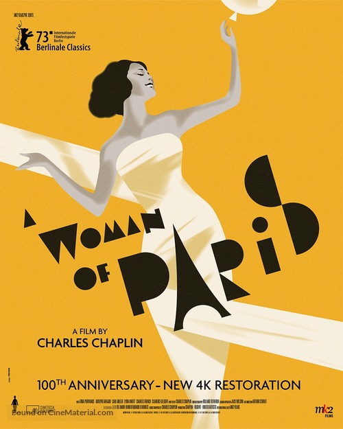 A Woman of Paris: A Drama of Fate - International Movie Poster