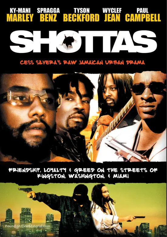 Shottas Movie Poster Introducing A Brand New Jamaican Film, Inspired