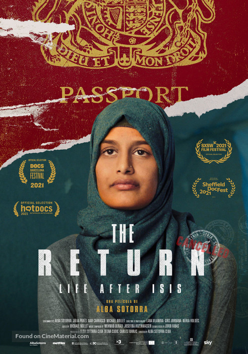 The Return: Life After ISIS - International Movie Poster