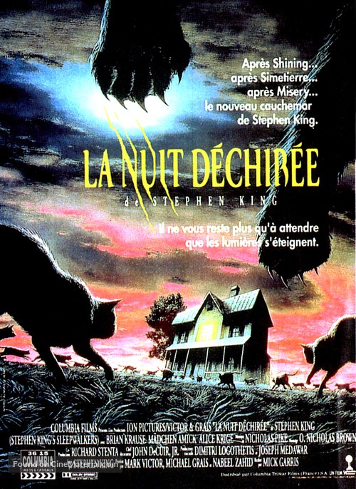 Sleepwalkers - French Movie Poster