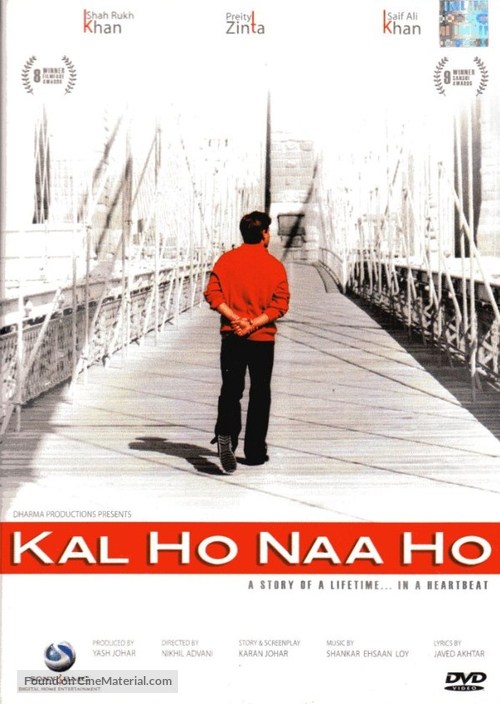 Kal Ho Naa Ho - Indian DVD movie cover