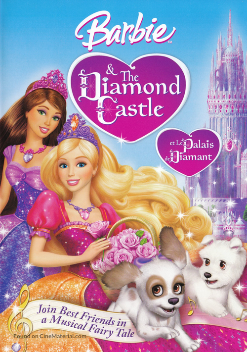 Barbie and the Diamond Castle - Canadian DVD movie cover
