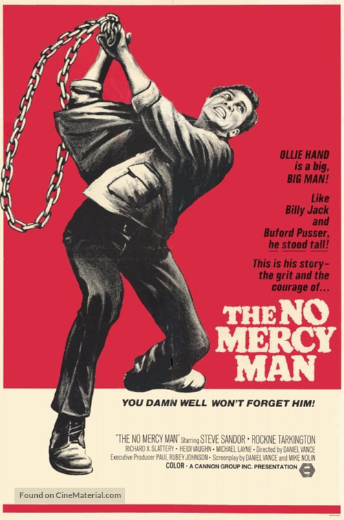 The No Mercy Man - Movie Poster