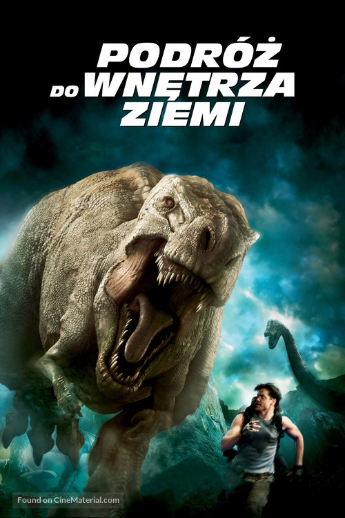 Journey to the Center of the Earth - Polish Movie Cover