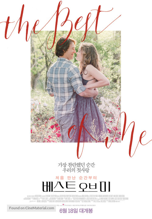 The Best of Me - South Korean Movie Poster