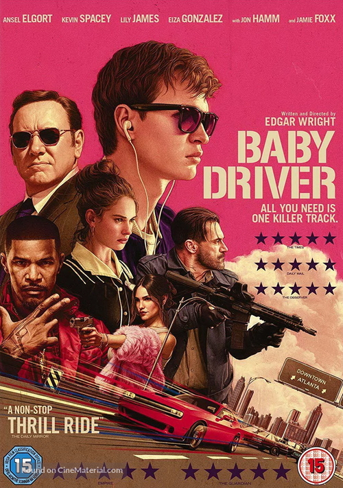 Baby Driver - British Movie Cover