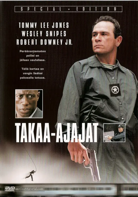 U.S. Marshals - Finnish DVD movie cover