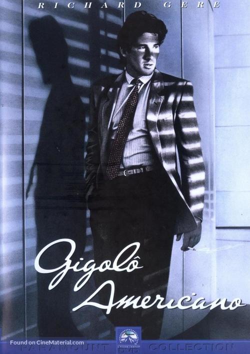 American Gigolo - Brazilian DVD movie cover
