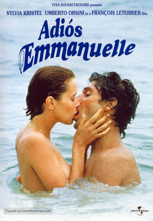 Good-bye, Emmanuelle - Spanish DVD movie cover