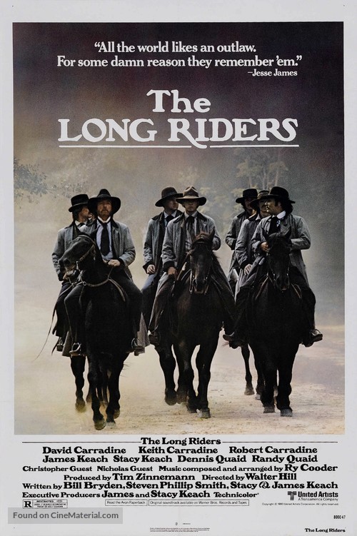 The Long Riders - Movie Poster
