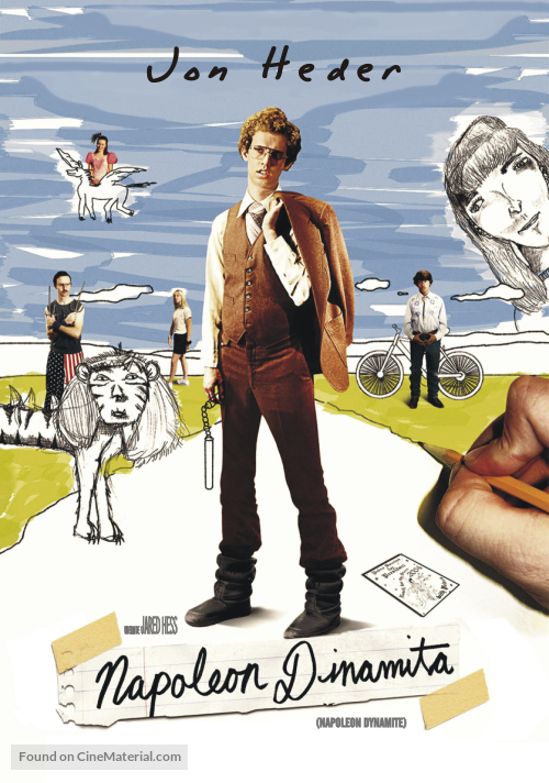Napoleon Dynamite - Argentinian DVD movie cover