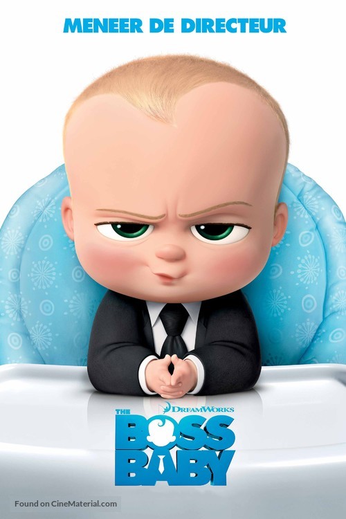 The Boss Baby - Dutch Movie Cover