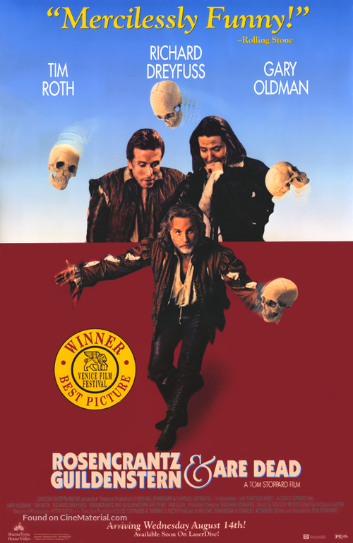 Rosencrantz &amp; Guildenstern Are Dead - Movie Poster