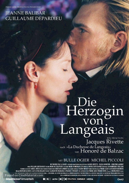 Ne touchez pas la hache - Austrian Movie Poster