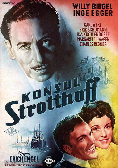 Konsul Strotthoff - German Movie Poster