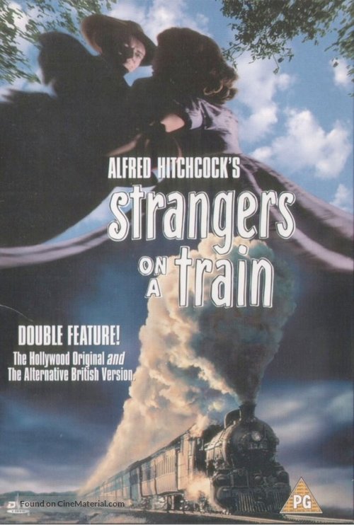 Strangers on a Train - British DVD movie cover