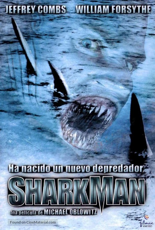 Sharkman - Spanish DVD movie cover