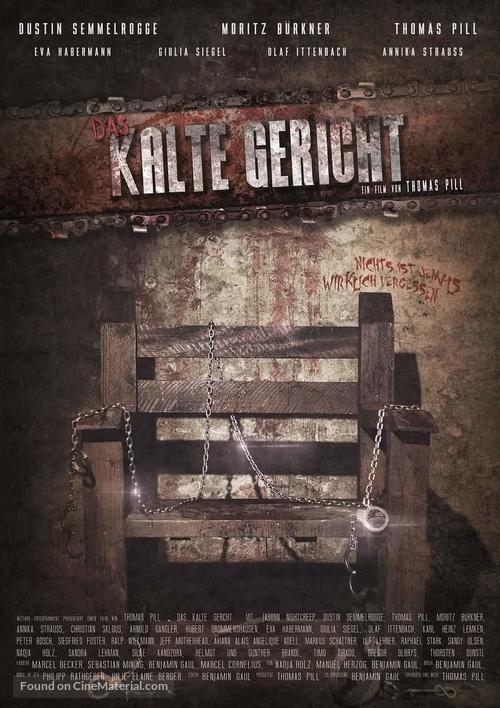 Das kalte Gericht - German Movie Poster