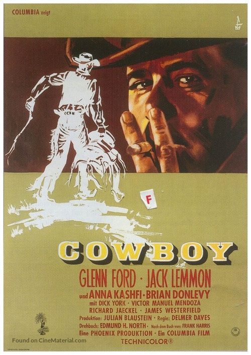 Cowboy - German Movie Poster