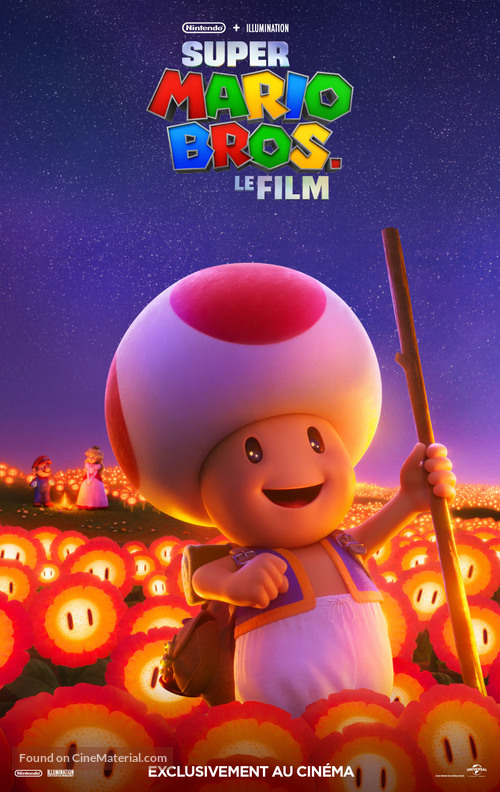 The Super Mario Bros. Movie (2023) Belgian movie poster