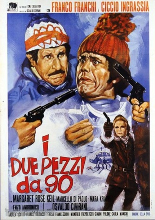 I due pezzi da novanta - Italian Movie Poster