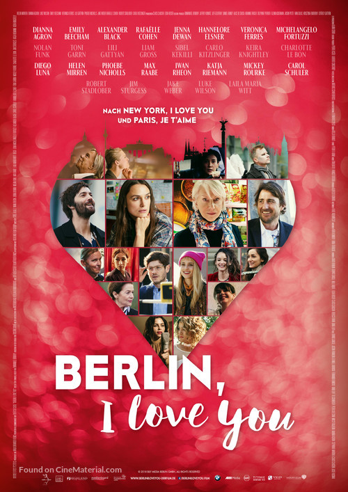 Berlin, I Love You - German Movie Poster