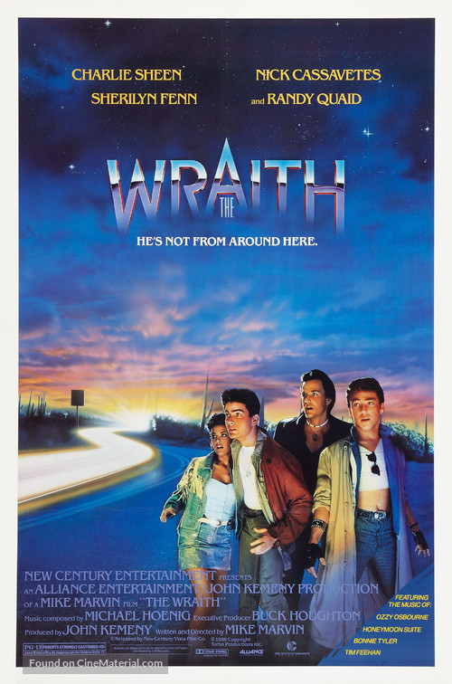 The Wraith - Theatrical movie poster
