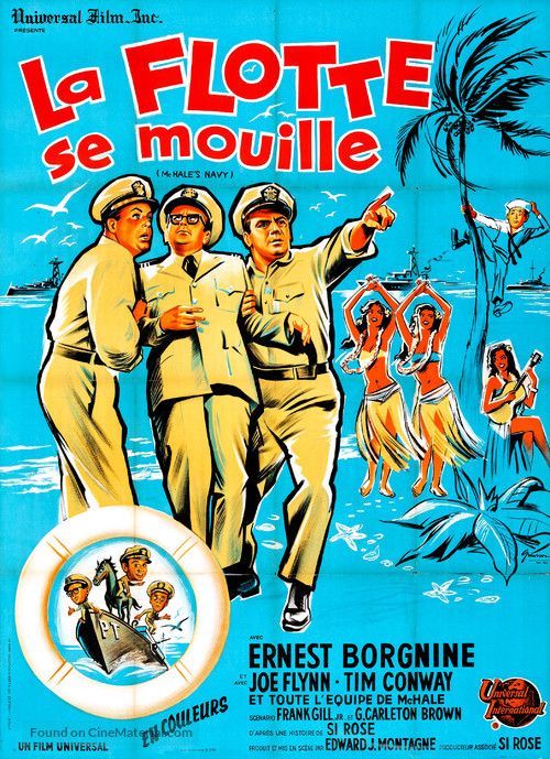 McHale&#039;s Navy - French Movie Poster