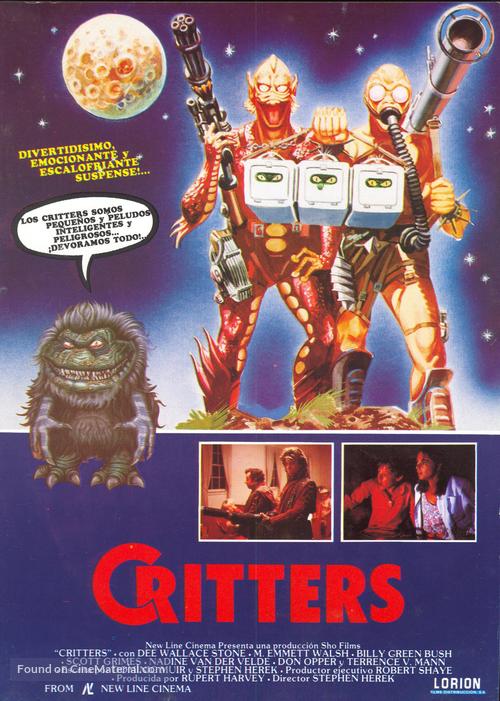 Critters - Spanish Movie Poster