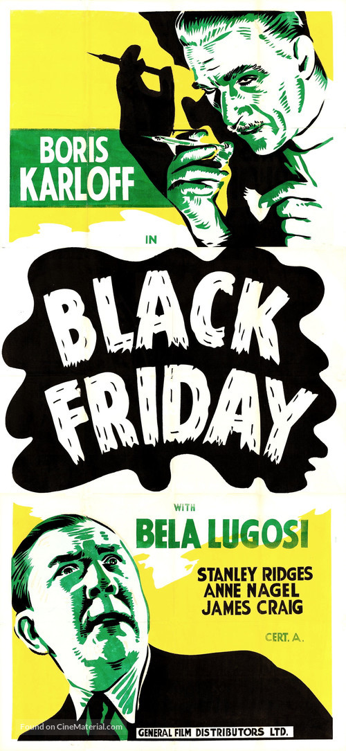 Black Friday - British Movie Poster